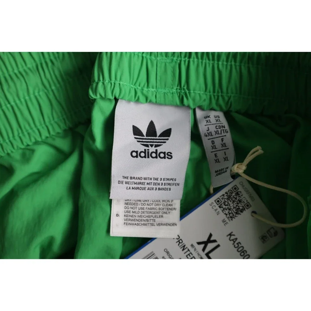 adidas Adicolor Classics Sprinter Shorts Men's XL Energy Green KA5060 NWT $45